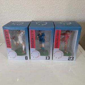 Women's Soccer World Cup Figure Set Alex Morgan Ju